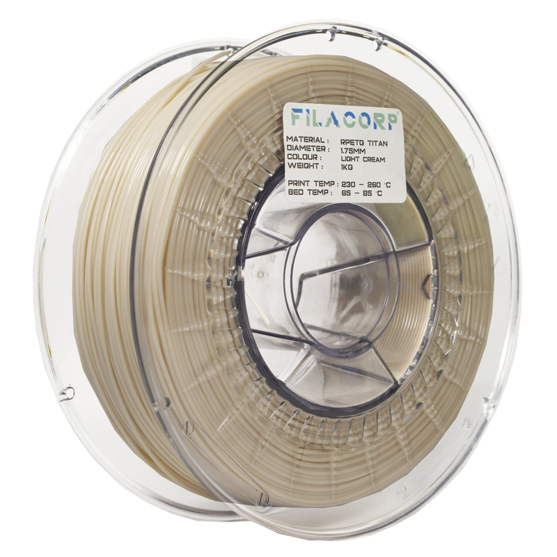 rPETG Titan - Light Cream Filacorp