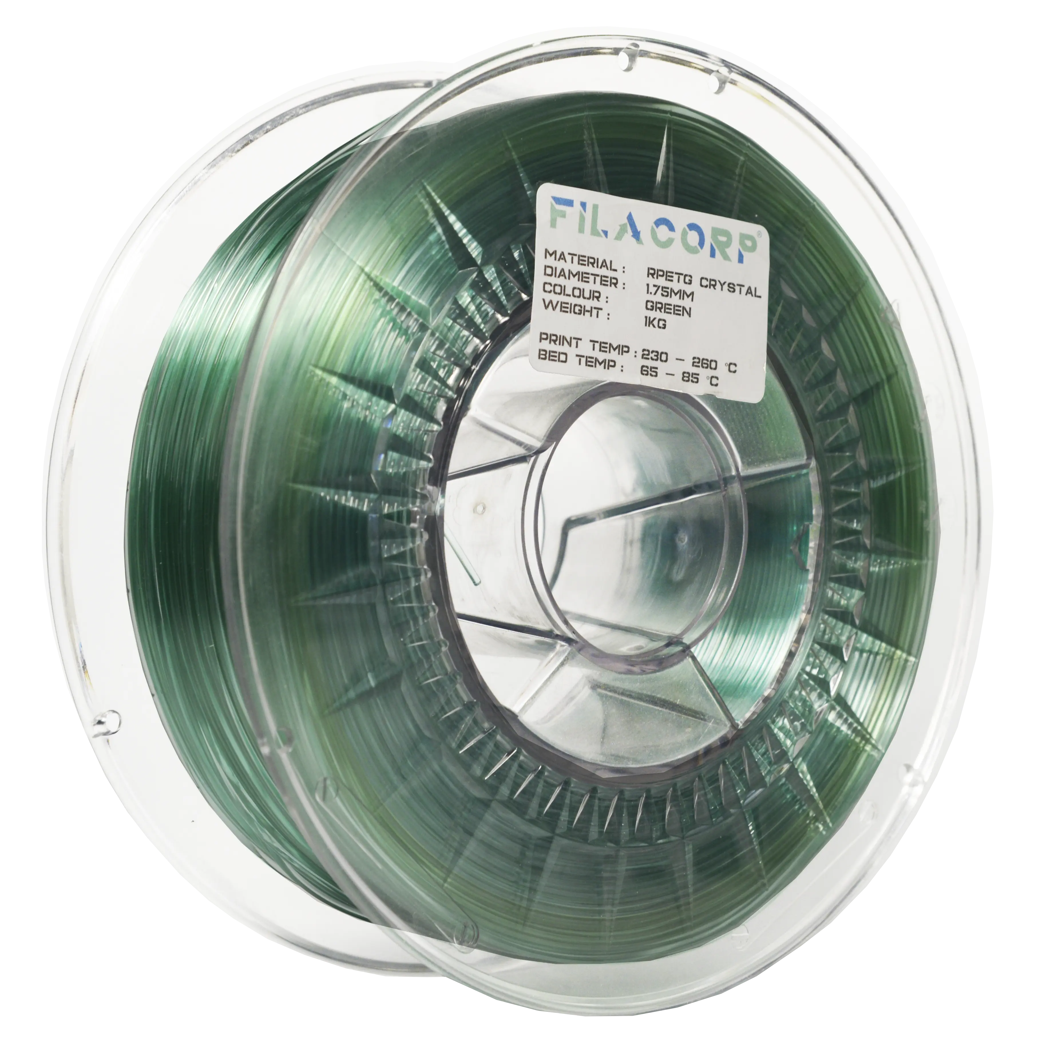 rPETG Crystal - Green Filacorp