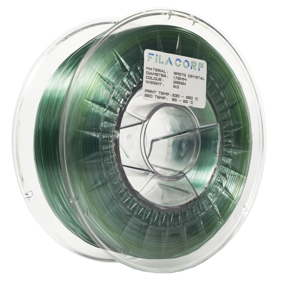 rPETG Crystal - Green Filacorp