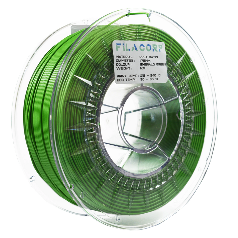 rPLA Satin - Emerald Green Filacorp