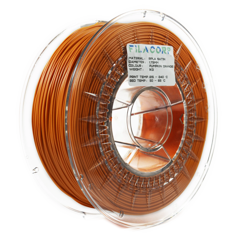 rPLA Satin - Pumpkin Orange Filacorp