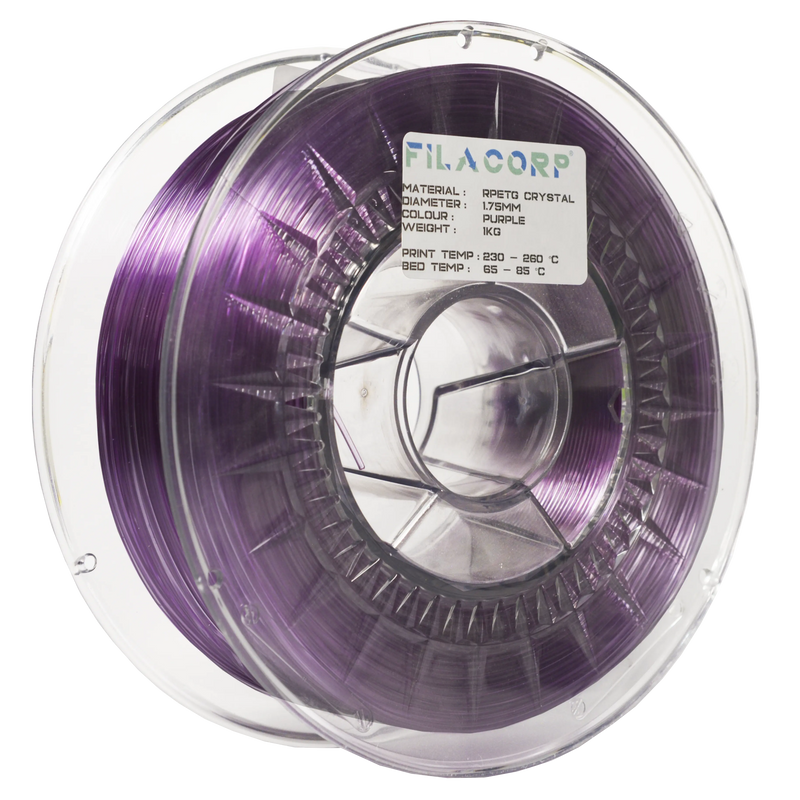 rPETG Crystal - Purple Filacorp