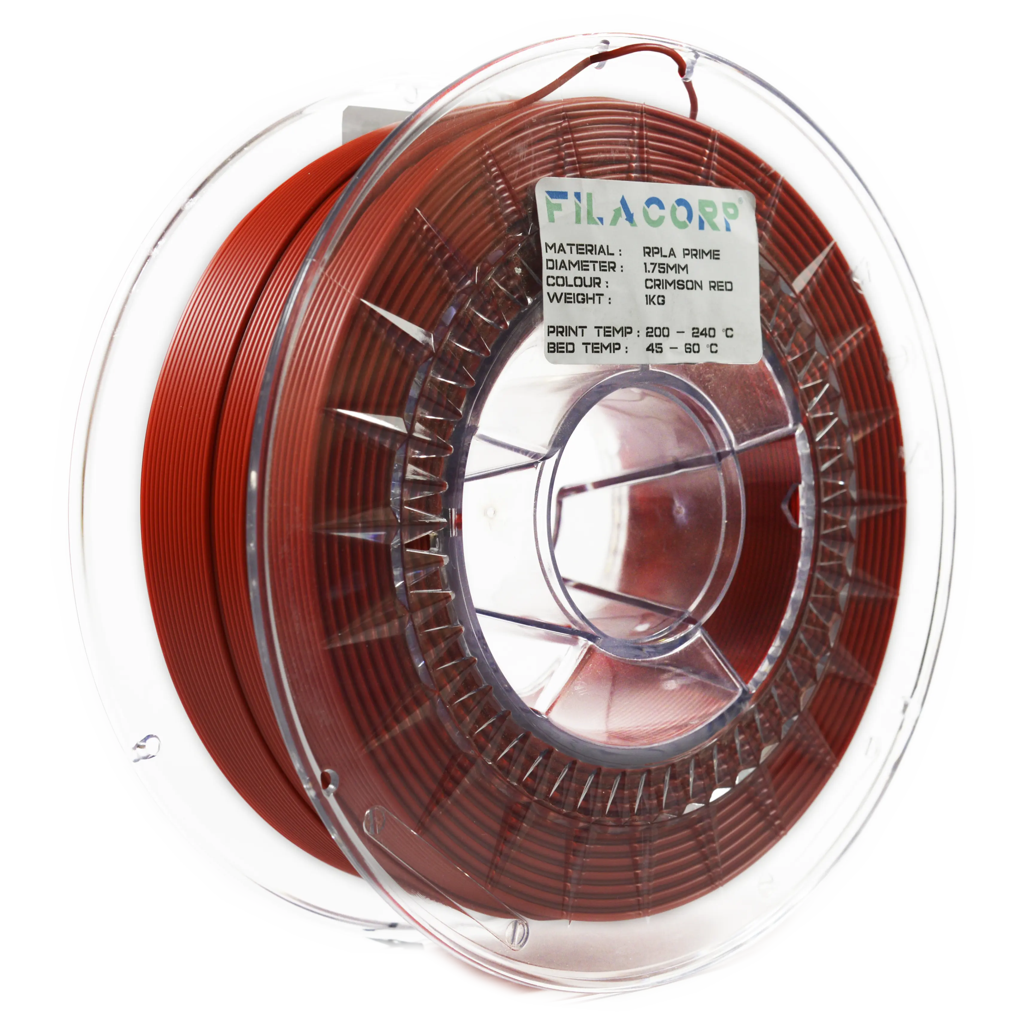 rPLA Prime - Crimson Red Filacorp