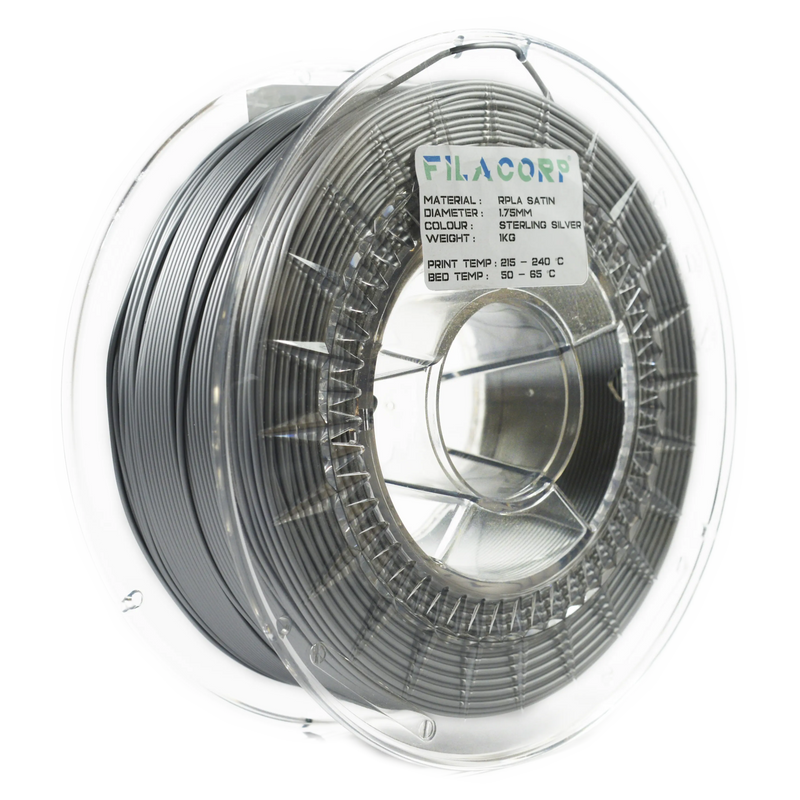 rPLA Satin - Sterling Silver Filacorp