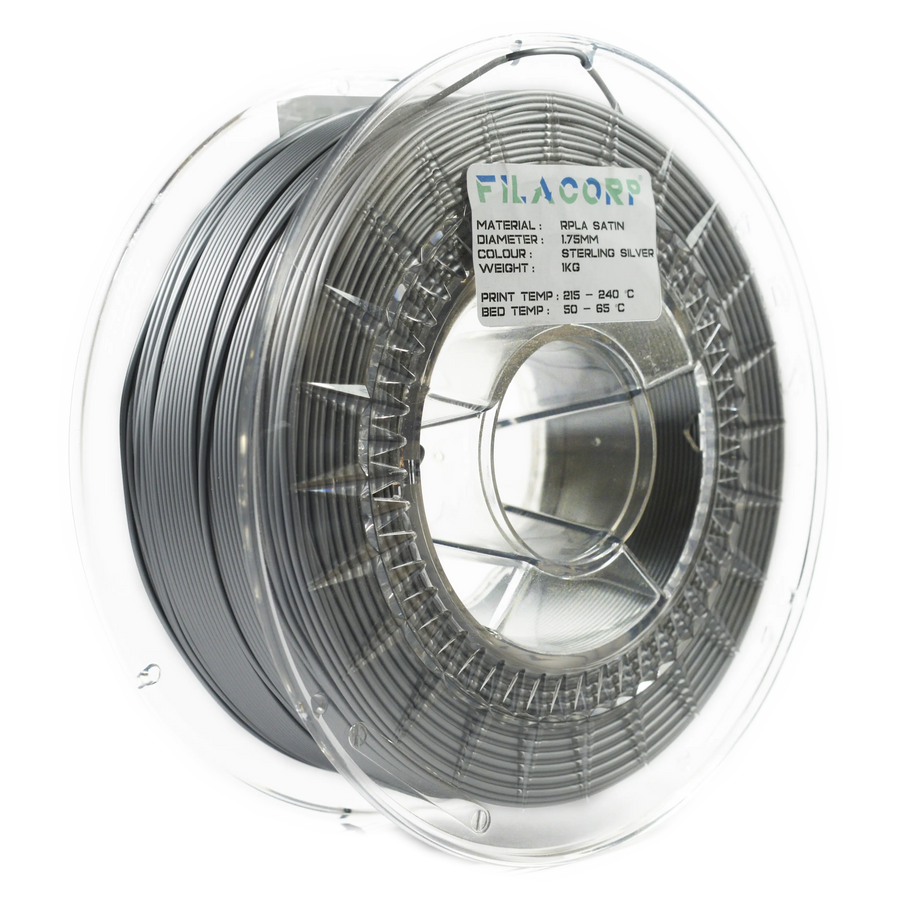 rPLA Satin - Sterling Silver Filacorp