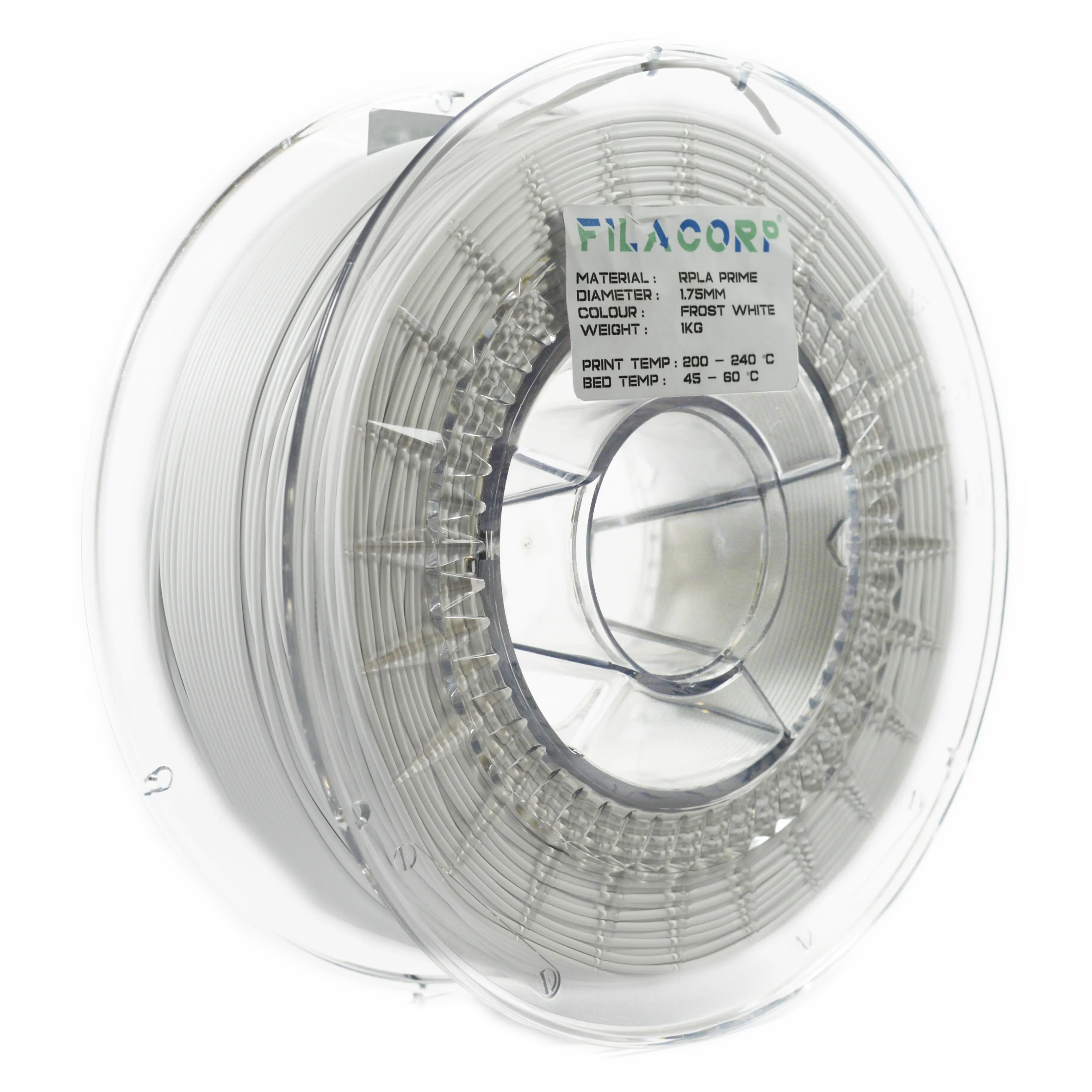 rPLA Prime - Frost White Filacorp